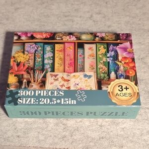 Colorful Floral Puzzle - 300 Pieces